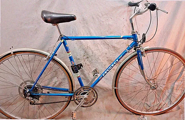 1985 Peugeot Touring Road Bike 54cm Small Steel Double French Made Cafe Commuter