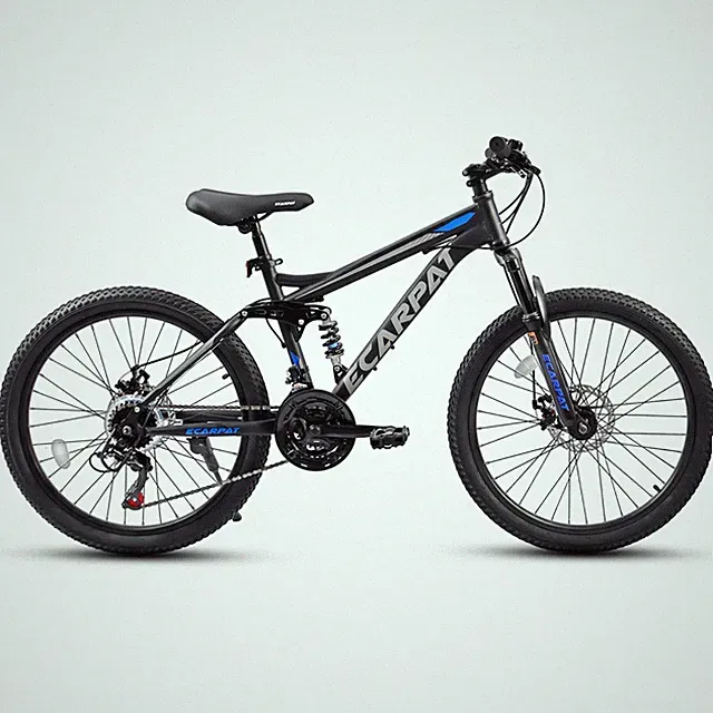 24/26/27.5 Inch Mountain Bike Full Suspension 21-Speed Dual Disc Brake Men Women