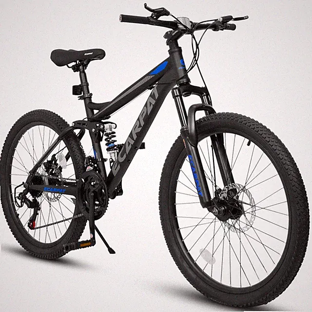 27.5 Inch Mountain Bike 21-Speeds Full Suspension Dual Disc Brakes for Men Women