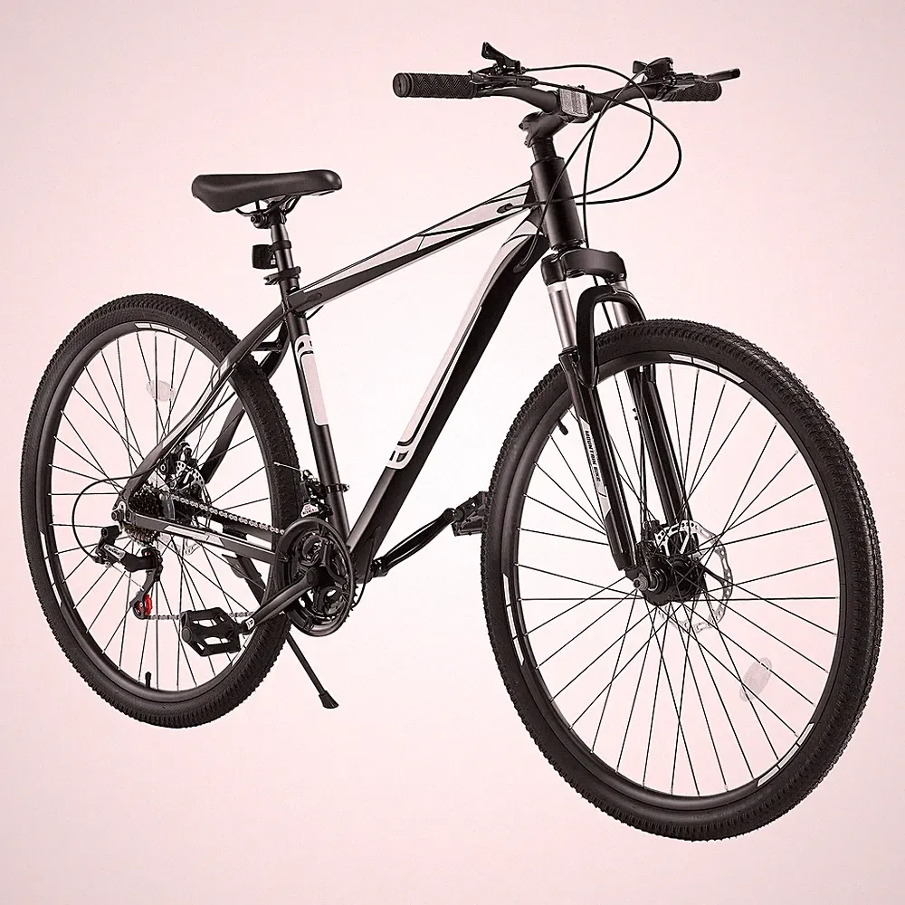 29" Mountain Bike MTB Bicycle Shimano 21 Speed Front Suspension Dual Disc Brakes