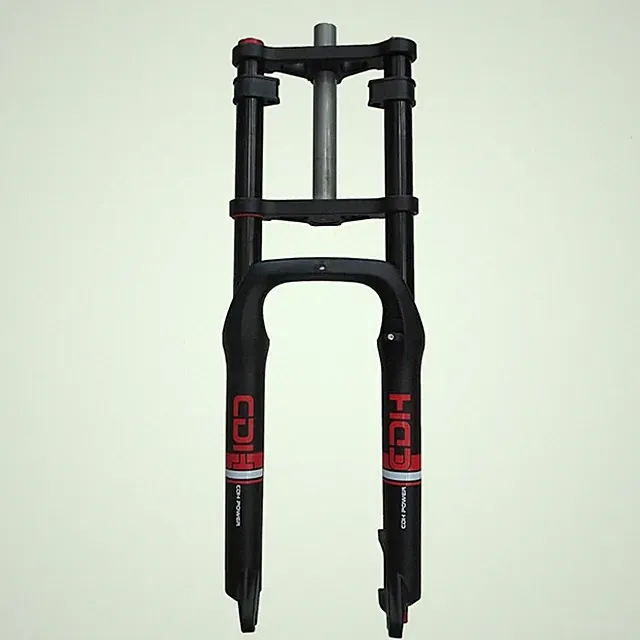CDH 26X4.0" Fat Tire Bike Fork, Air Suspension Bicycle Fork Double Shoulder