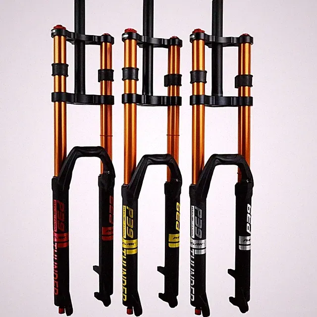 Double Shoulder Front Fork 27.5/29*2.5 Inch MTB Air Supension Fork 150mm Travel
