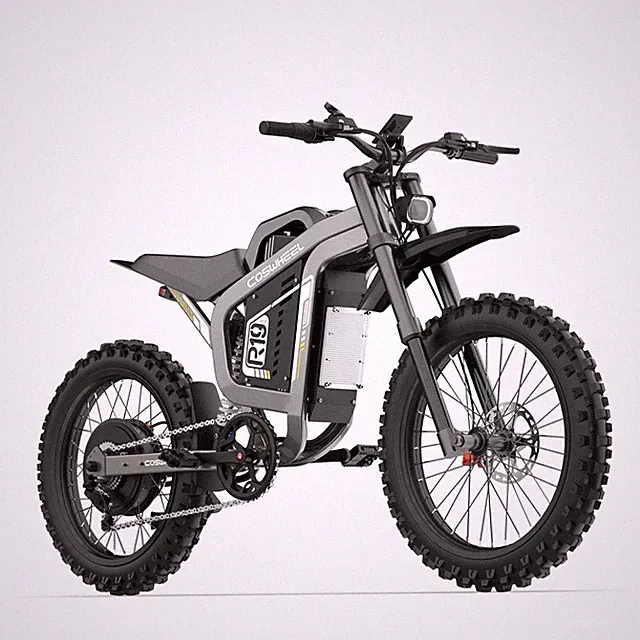 Electric Bike For Adults 9000w Peak 60 MPH 124 Miles Dual Suspension E-bike
