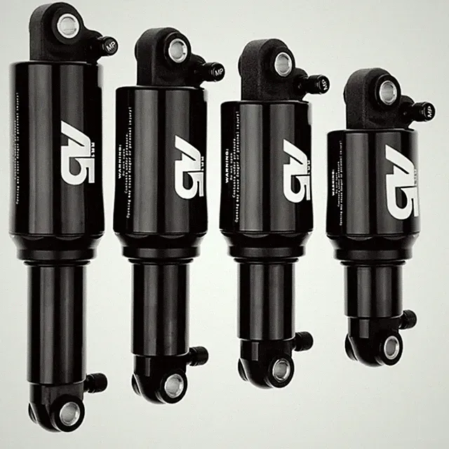 MTB Bike Rear Shock Absorber 125 150 165 190mm Single Double Air Chamber Shocks