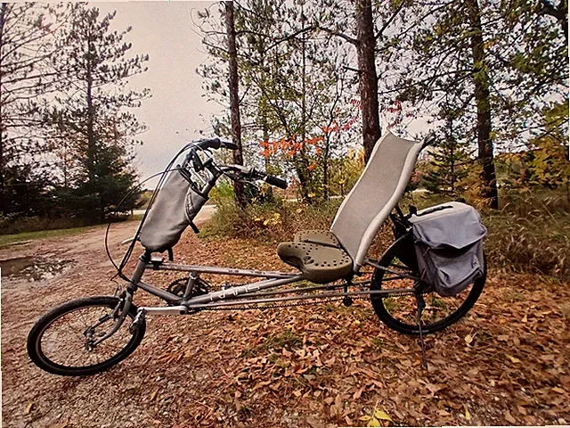 Rans Stratus Recumbent Bike WITH Hitch Rack