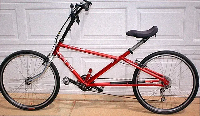 RARE RANS FUSION CRANK FORWARD SEMI RECUMBENT COMFORT BICYCLE USED EXCELLENT