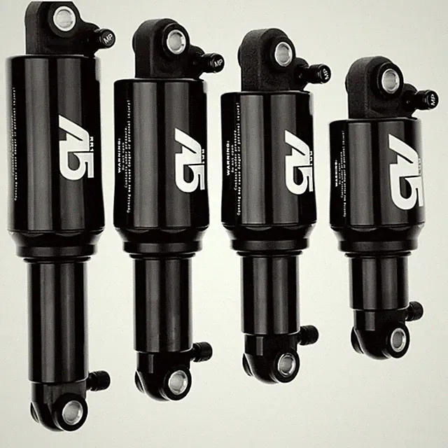 Rear Shocks 125 150 165 190mm Single Double Air Chamber MTB Bike Shock Absorber