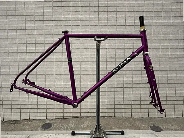 SOMA Double Cross Disc Freme Set Steel Gravel Bike 52cm